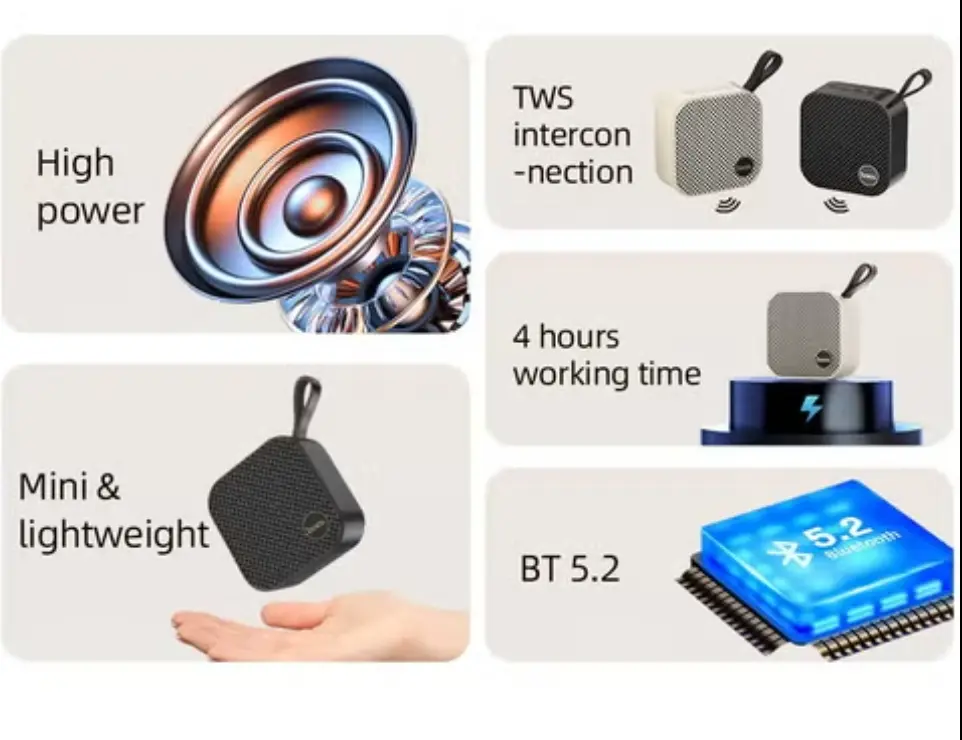 مكبر صوت بلوتوث من هوكو جودة صوت لا توصف