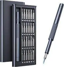 [14458676] مفك براغي متعدد الخدمات يحتوي على 24 رأس مفك مناسب لاصحاب الهواتف و الساعات و الالكترونيات